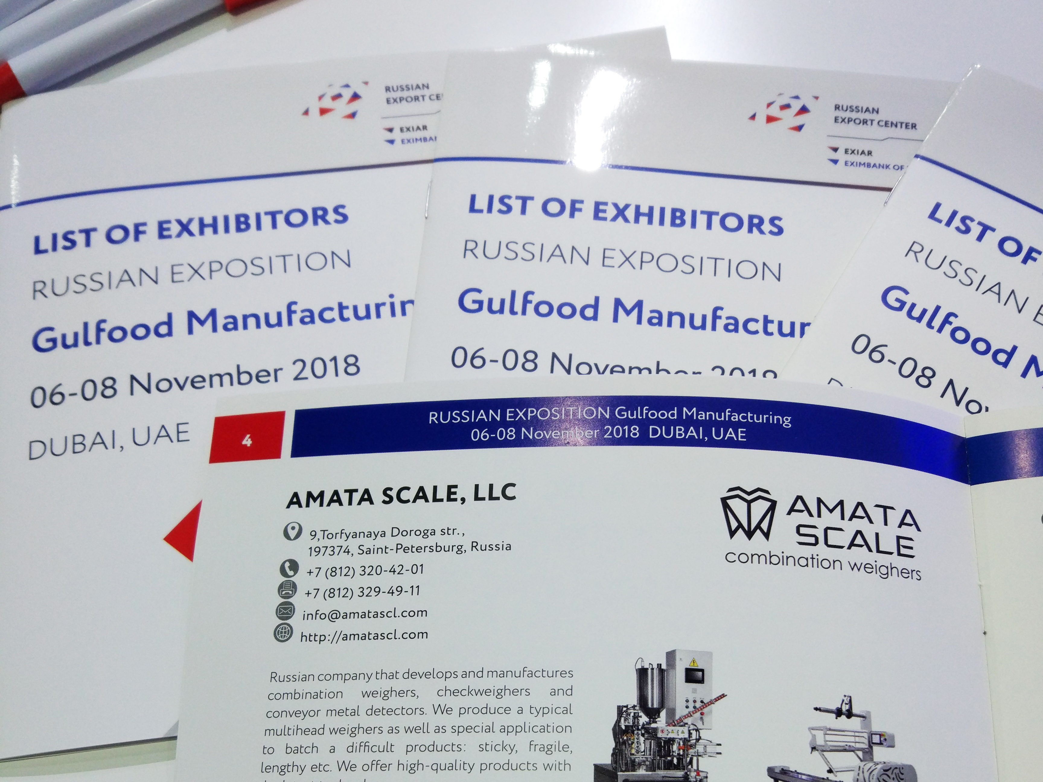 Gulfood Manufacturing 2018 AMATA SCALE