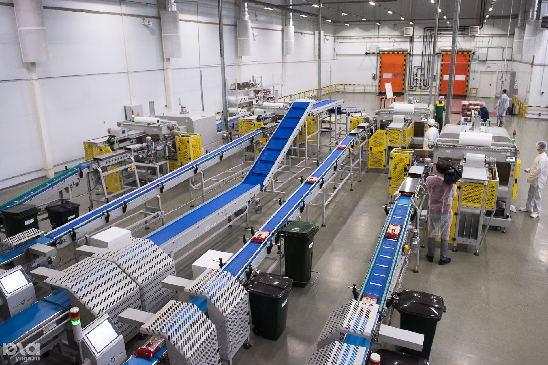 Фасовочно-упаковочные линии комбината укомплектованы высокотехнологичным оборудованием АМАТА