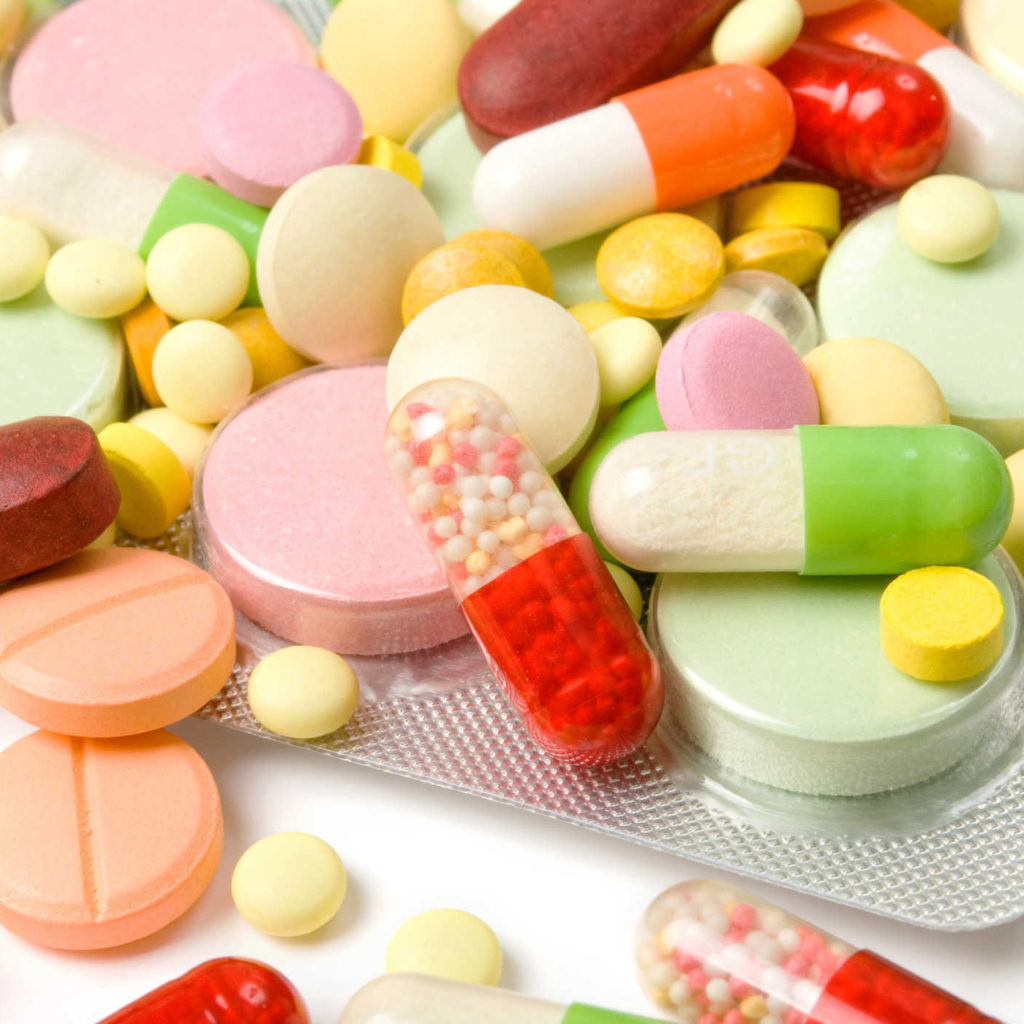 as tablets and capsules, pills or lozenges dosing